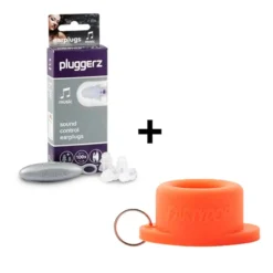 Pluggerz Festival Oordopjes + Partydop Oranje