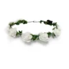 LED Haarband Bloemen Wit
