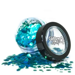 PaintGlow Fantasy Chunky Iridescent Loose Glitter – Leprechaun Luck