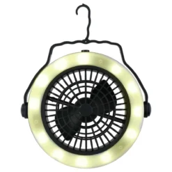 2-in-1 Tentlamp En Ventilator