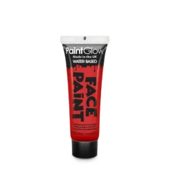 PaintGlow Halloween Face & Body Paint Classic Colors – Red