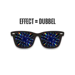 Flipstyle Spacebril Zwart | Dubbel Effect -Festival Supply Winkel eb26 5992 44b0 8c9a 422808a680ec 1