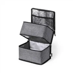 Koeltas Met Dubbel Compartiment RPET Grijs -Festival Supply Winkel edaa 72e5 4530 907f d8c3209d9249