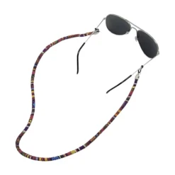 Rond Brillenkoordje Met Print Multicolor