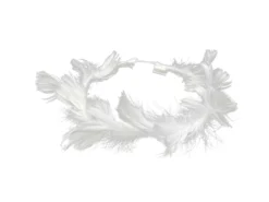 LED Haarband Veren Wit