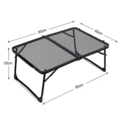 Campfest Inklapbaar Campingtafeltje Zwart -Festival Supply Winkel main 02