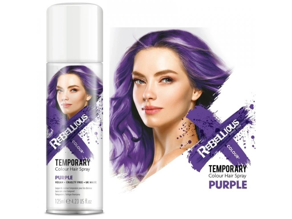 Festival Supply Winkel -Festival Supply Winkel 12777 barevny sprej na vlasy fialovy 125ml